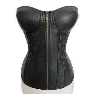 Corset Style Strapless Top